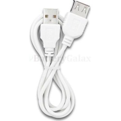100X USB Extension Cable Cord for Phone Samsung Galaxy S3 S4 S5 S6 S7 S8 Plus