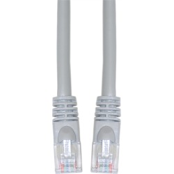 Cable Wholesale CAT5E UTP Snagless / Molded Boot Ethernet Cable Grey - 75 foot
