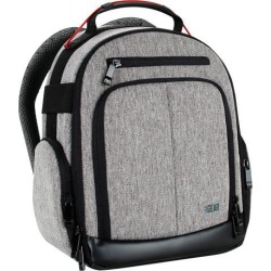 USA GEAR UBK DSLR Camera Backpack with Customizable Interior Storage, a Weather Resistant Bottom and Comfort Padded Back Support for Nikon D500.