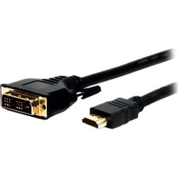 Comprehensive HD-DVI-3ST 3 ft. Standard Series HDMI to DVI Cable 3ft