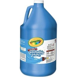 Washable Paint, Blue, 1 Gal