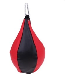 Speed Hang Ball Boxing Punching Bag Training MMA Speedball Black + Red (Big)
