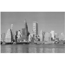 Posterazzi SAL25545405 Skyscrapers on the Waterfront Manhattan New York City New York USA Poster Print - 18 x 24 in.