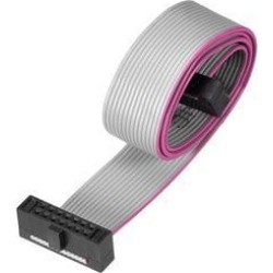 IDC Wire Flat Ribbon Cable FC/FC Female Connector A-type 14Pins 1.27mm Pitch 20cm Length