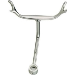 Kingston Brass Abt1050-8 Riser Mount Cradle For Hand Held Shower - Satin Nickel Finish