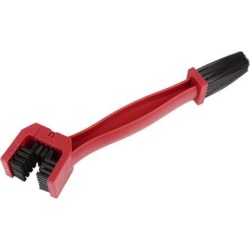 Motorcycle Chain Cleaning Brush Bicycle Cleaner Tool Portable Scrubber Red