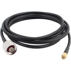6.6ft N Type Male to RP-SMA Male Connector Antenna Pigtail Cable