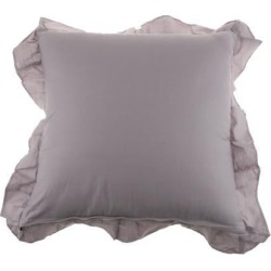 Stuffed Square Pillow Back Cushion Home +Heart Shape Cotton Pillow Grey