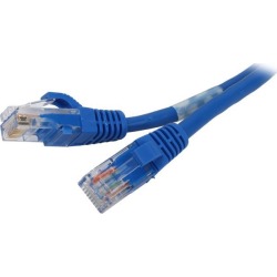 C2G 00397 Cat5e Cable - Snagless Unshielded Ethernet Network Patch Cable, Blue (12 Feet, 3.65 Meters)