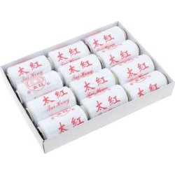 Unique Bargains Embroidering DIY Sewing Tool Thread Reel Spool 1000 Yards White 12PCS