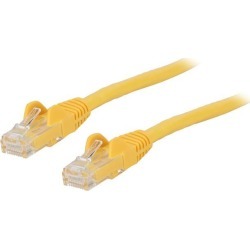 StarTech N6PATCH2YL StarTech.com Cat6 Patch Cable - 2 ft. - Yellow Ethernet Cable - Snagless RJ45 Cable - Ethernet Cord - Cat 6 Cable - 2 ft.