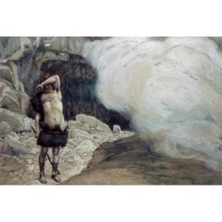 Posterazzi SAL9996 Cains Punishment James J. Tissot 1836-1902 French Jewish Museum New York Poster Print - 18 x 24 in.