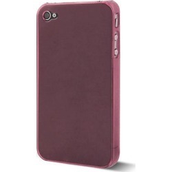 Cell Phone Plastic Scratch Resistant Case Protector Shell Pink for iPhone 4