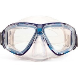 5.5' Newport Blue and Clear Pro Mask Swimming Pool Accessory for Adults
