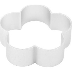 Home Aluminum Alloy Flower Shaped Biscuit Cake Baking Cutter Mold Kitchen Tool