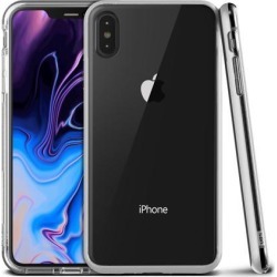 Vrs Design Crystal Bumper Clear Case Steel Silver for iPhone XS Max Cases