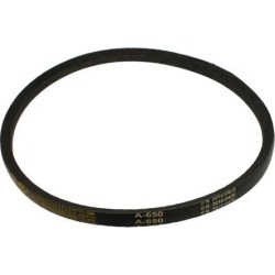 Unique Bargains Industry Lawn Mower Rubber A Type V Belt Inner Girth 650mm 25 3/5'