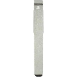 51.6 x 6.5 x 3mm Uncut Insert Remote Key Blank Blade Replacement for Ford Focus