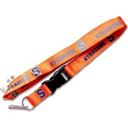 Syracuse Orangemen Clip Lanyard Keychain Id Ticket Holder NCAA