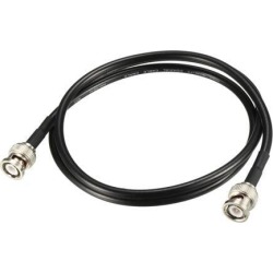RG58 Coaxial Cable with BNC Male to BNC Male Connectors 50 Ohm 3 ft