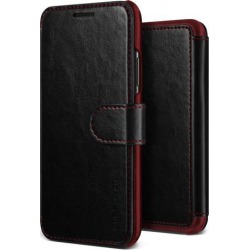 Vrs Design Layered Dandy Folio Case Black for iPhone XS Max Cases