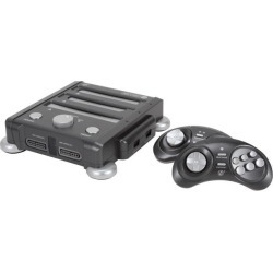 Hyperkin SNES/NES/Genesis RetroN 3 Gaming Console (Charcoal Gray)