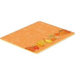 Fruits and Vegetables in Orange Kitchen or Bath Mat 20x30 BB5131CMT