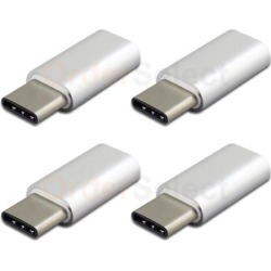 4X USB Type-C Male to Micro USB Female USB-C Adapter Converter Connector OTG