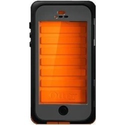 OtterBox Armor Series Waterproof Case for iPhone 5 - Retail Packaging - Orange (Discontinued by Manufacturer)
