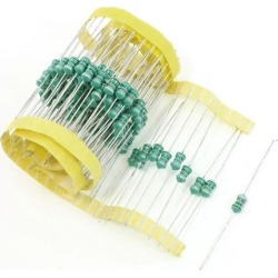 100 Pcs 1W 1.5mH 10% Tolerance Color Ring Wheel Inductors