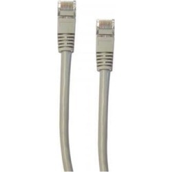 Cable Wholesale Shielded Cat 5E Gray Ethernet Cable, Snagless / Molded Boot, Stp (Shielded Twisted Pair), 25 Foot