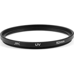Black Aluminum Frame 52mm Multi Coated MC UV Filter Lens for Digital Camera