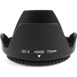 Unique Bargains Digital Camera 72mm Lens Hood Screw Mount Petal Crown Flower Shape