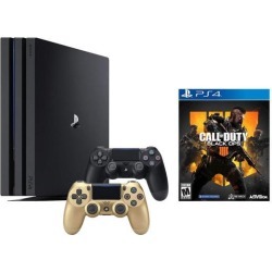 PlayStation 4 Call of Duty Black Ops IIII and 4K HDR PlayStation 4 Pro 1 TB Console with Extra Gold Dualshock 4 Wireless Controller (Split-Screen Play