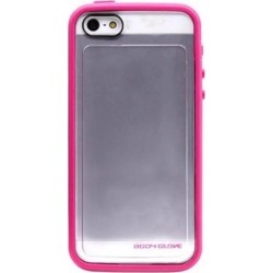 Body Glove - MySuit Case for Apple iPhone 5/5S - Raspberry/Clear
