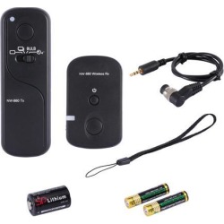 Neewer DSLR Camera Shutter Release 320ft/100m Wireless Remote Control 2.4G 16CH Transmitter Receiver for Nikon