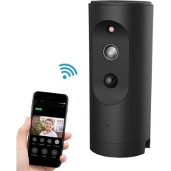 VESAFE VS-Y2 Indoor Security 2.0 MP HD 1080P Smart Wireless Wifi IP Camera, Support Night Vision & PIR Detection & TF Card, Built-in Mic(Black)