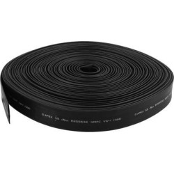 Unique Bargains 30m 14mm Dia Insulated Heat Shrink Tubing 2:1 Shrinkage Ratio Waterproof Black