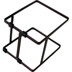 Dish Drainer Metal Dish Drying Rack Dinner Plates Rack Stand Holder Black