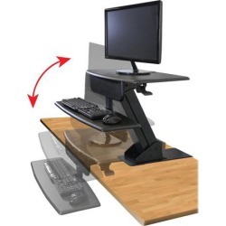 Kantek Desk-mounted Sit-to-Stand Workstation