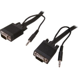 BYTECC SVST-35 35 ft. SVGA w/3.5mm Stereo male to male Cable