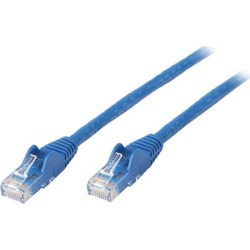 StarTech.com N6PATCH30BL Cat6 Patch Cable - 30 ft - Blue Ethernet Cable - Snagless RJ45 Cable - Ethernet Cord - Cat 6 Cable - 30ft