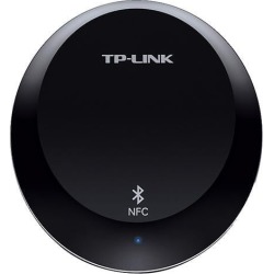 TP-Link NFC-Enabled Bluetooth 4.1 Music Receiver, Wireless Audio Adapter Streaming Music from Echo Smart Phone Tablet PC to Home Car Stereo Sound.