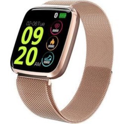 S7 Smart Watch Color Screen Sleep Heart Rate Monitor Sport Fitness Tracker Steel gold