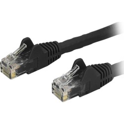StarTech N6PATCH125BK StarTech.com Cat6 Patch Cable - 125 ft. - Black Ethernet Cable - Snagless RJ45 Cable - Ethernet Cord - Cat 6 Cable