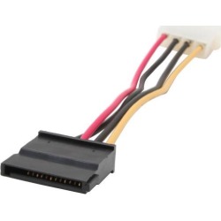 Athena Power CABLE-AD03 4.25 in. 4 PIN to 15PIN Power Adapter