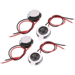 4 Pcs 10mm Diameter Built-in Speaker 1W 8 Ohm 1000Hz for PC Computer