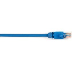 Black Box CAT5e Value Line Patch Cable, Stranded, Blue, 1-ft. (0.3-m)