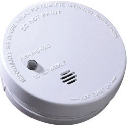 Ionization Smoke Alarm 9V Battery Detector Fire Alert Sensor Safety Powered