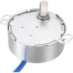Metal Gear Synchronous Synchron Motor AC 100-127V 45-54RPM 50-60Hz CCW/CW 4W for Microwave Oven
